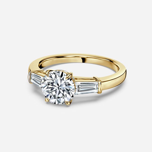 Kenzo Yellow Gold Engagement Ring