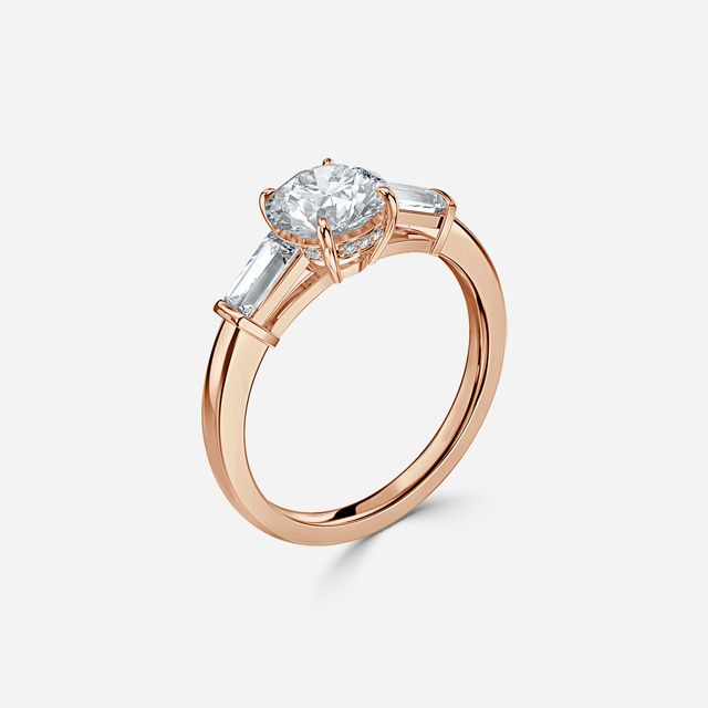 Kenzo Rose Gold Engagement Ring