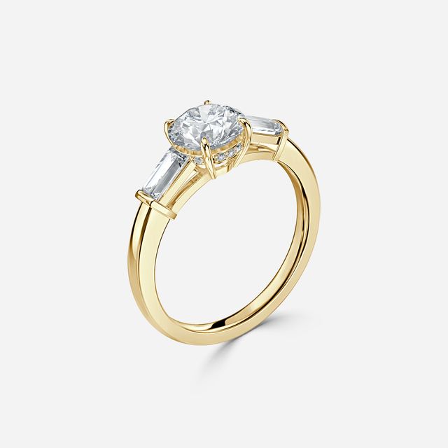 Kenzo Yellow Gold Engagement Ring