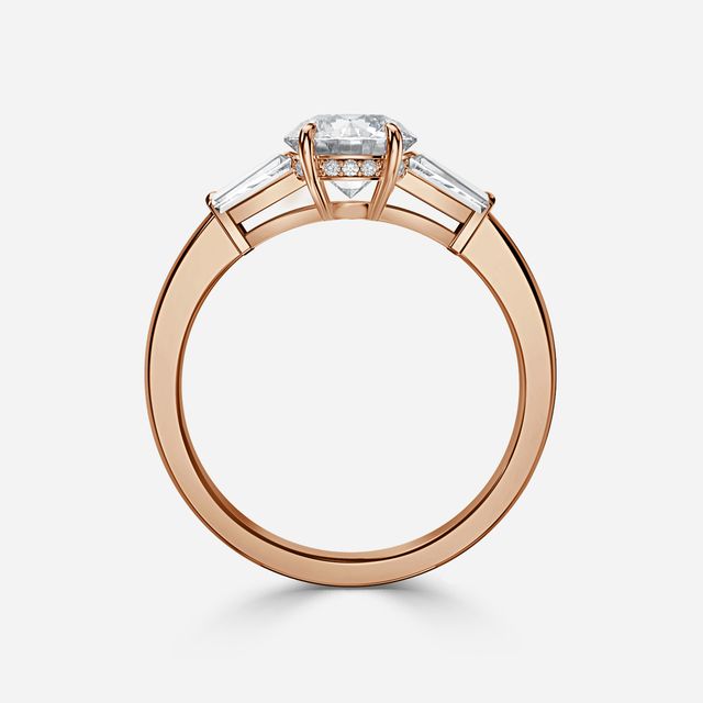 Kenzo Rose Gold Engagement Ring