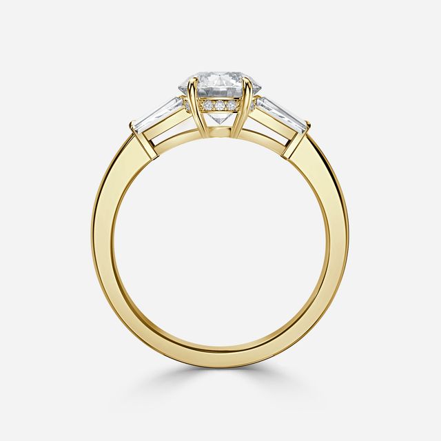 Kenzo Yellow Gold Engagement Ring