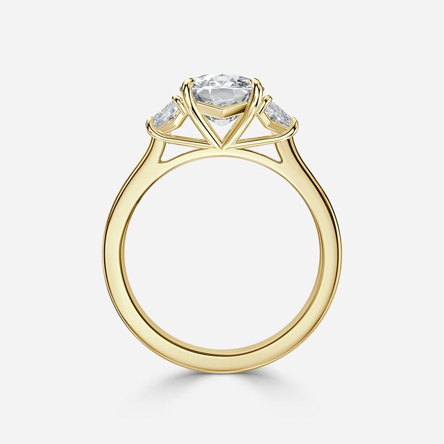 Treya Yellow Gold Engagement Ring