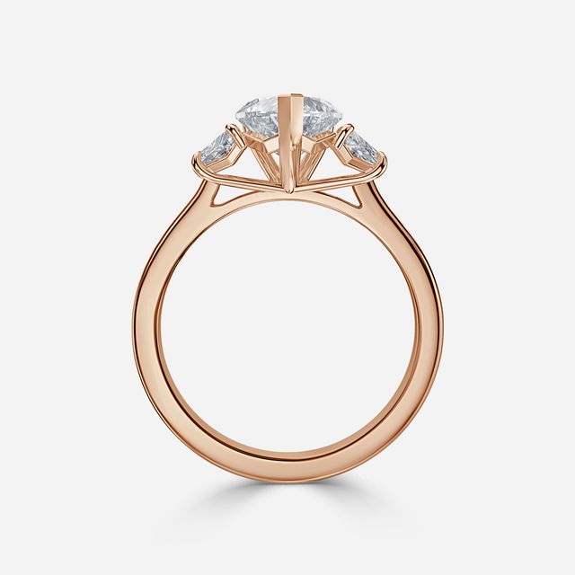 Treya Rose Gold Engagement Ring