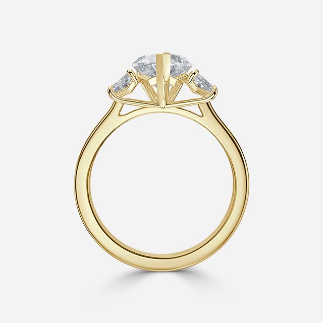 Treya Yellow Gold Engagement Ring