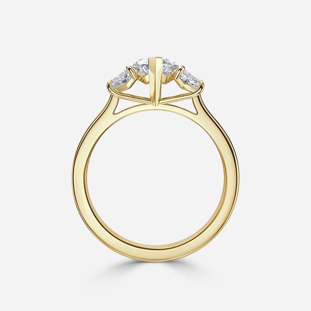 Treya Yellow Gold Engagement Ring