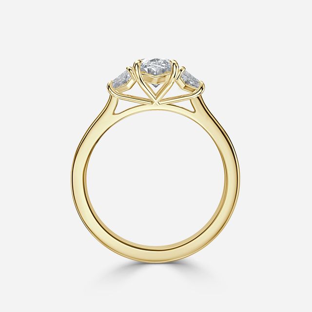 Treya Yellow Gold Engagement Ring