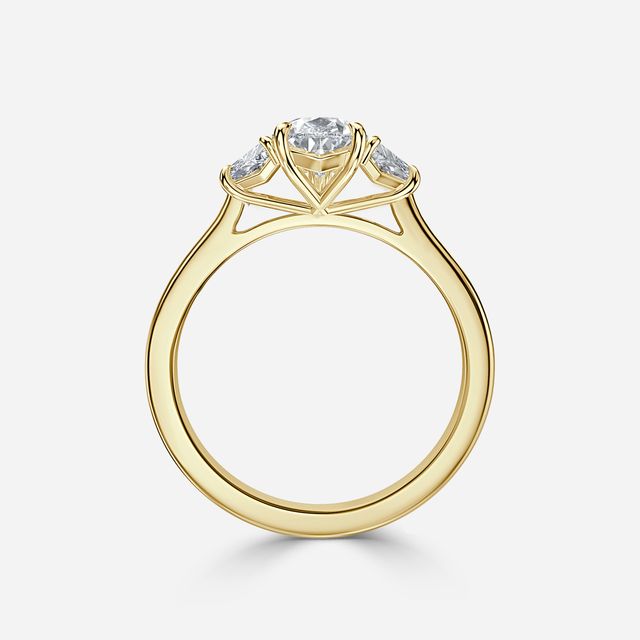 Treya Yellow Gold Engagement Ring