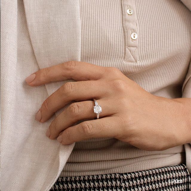 Kenzo White Gold Engagement Ring