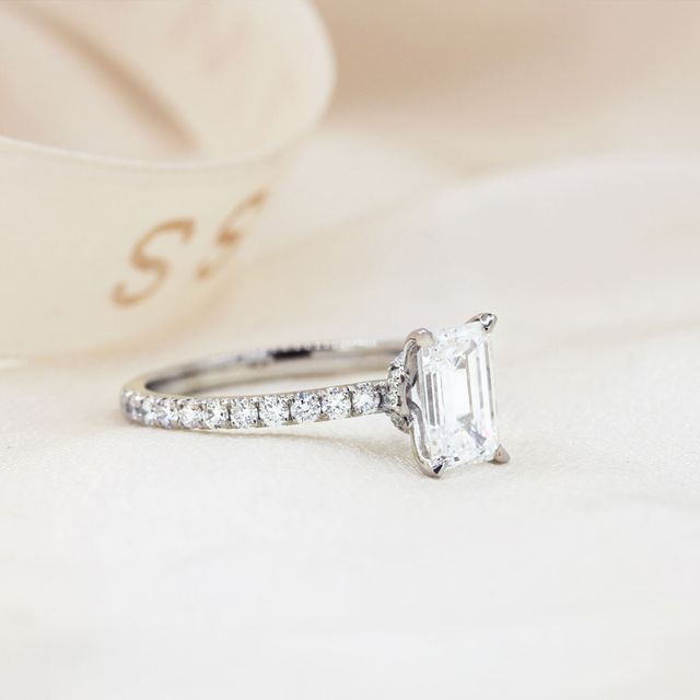 Eliana Platinum Engagement Ring