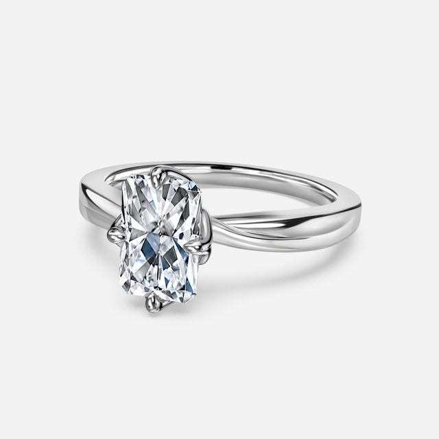 Vri Platinum Solitaire Engagement Ring