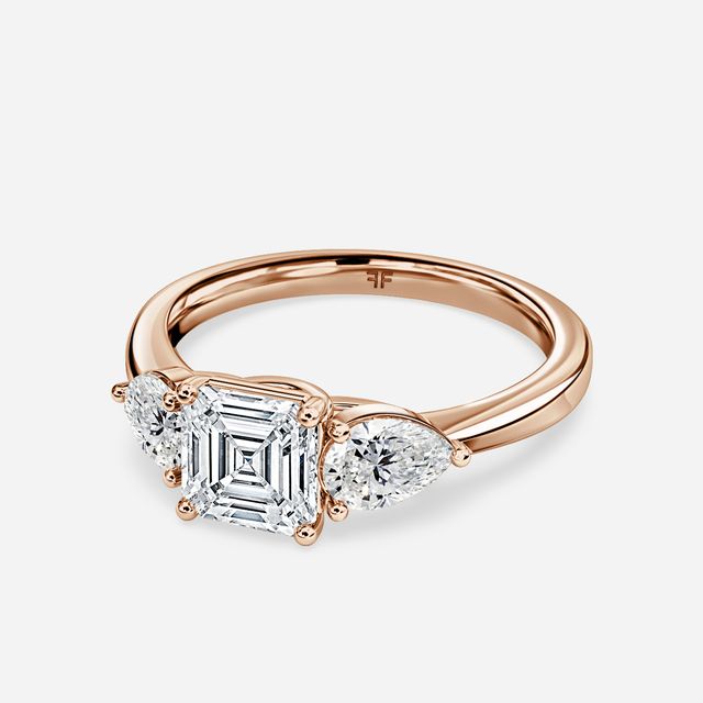 Vivian Rose Gold Engagement Ring