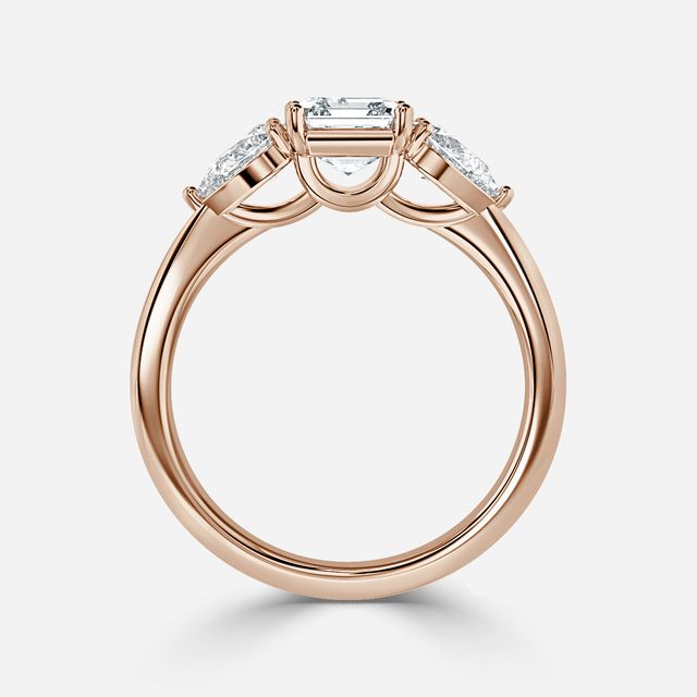 Vivian Rose Gold Engagement Ring