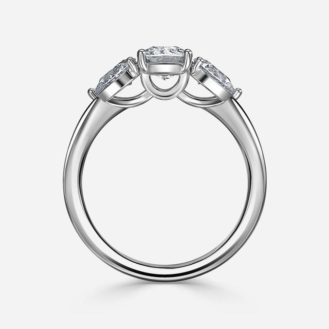 Vivian White Gold Engagement Ring