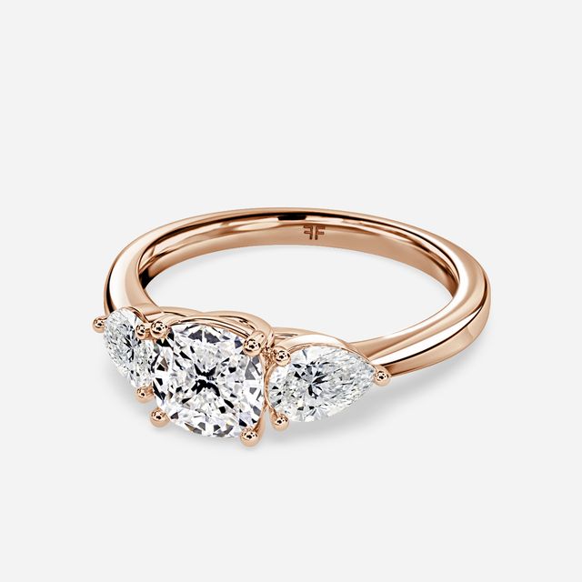 Vivian Rose Gold Engagement Ring