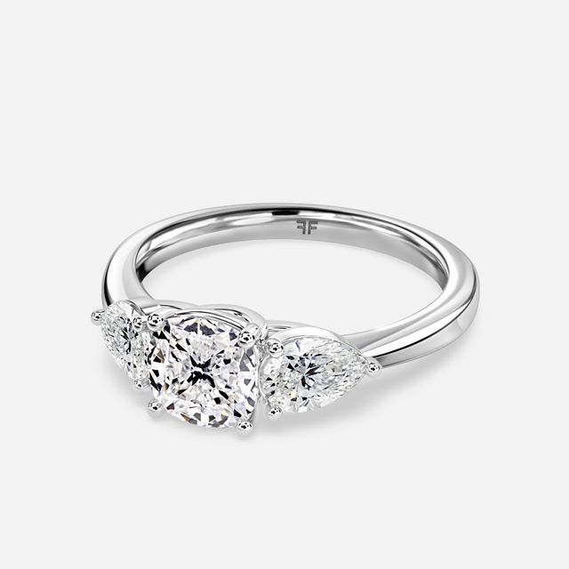 Vivian White Gold Engagement Ring