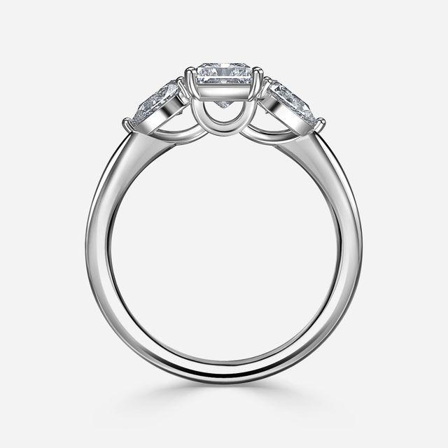 Vivian White Gold Engagement Ring