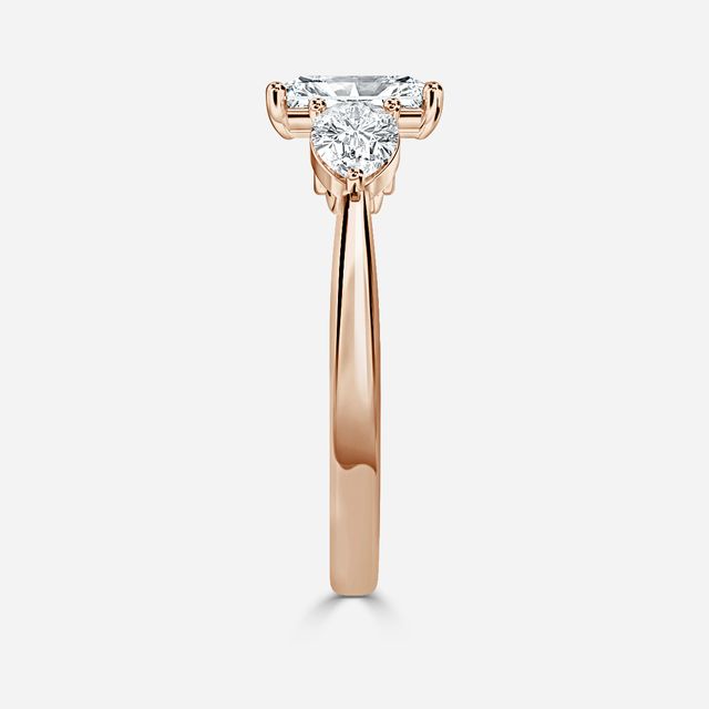 Vivian Rose Gold Engagement Ring