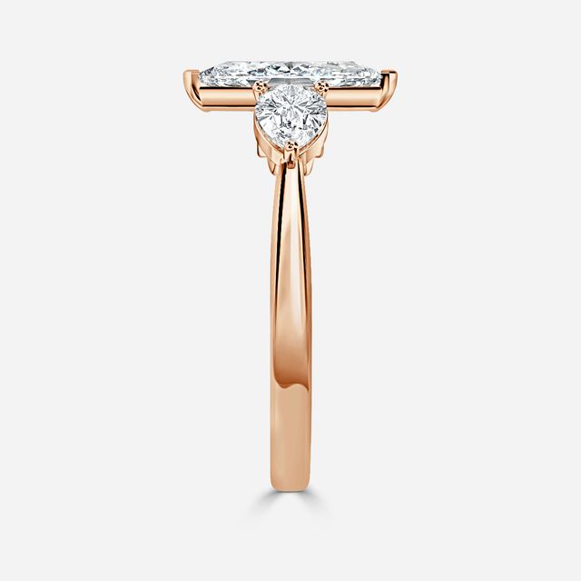 Vivian Rose Gold Engagement Ring