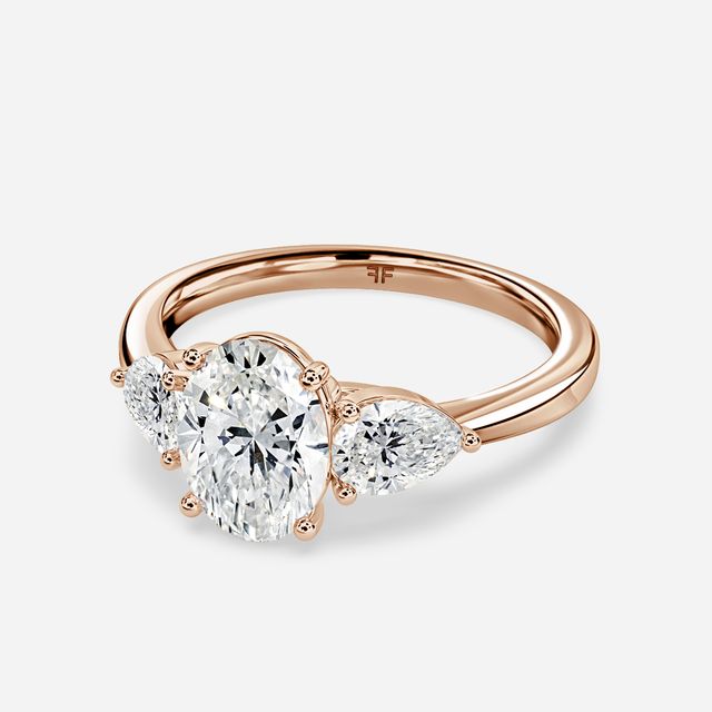 Vivian Rose Gold Engagement Ring