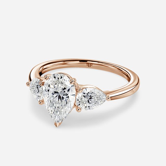 Vivian Rose Gold Engagement Ring