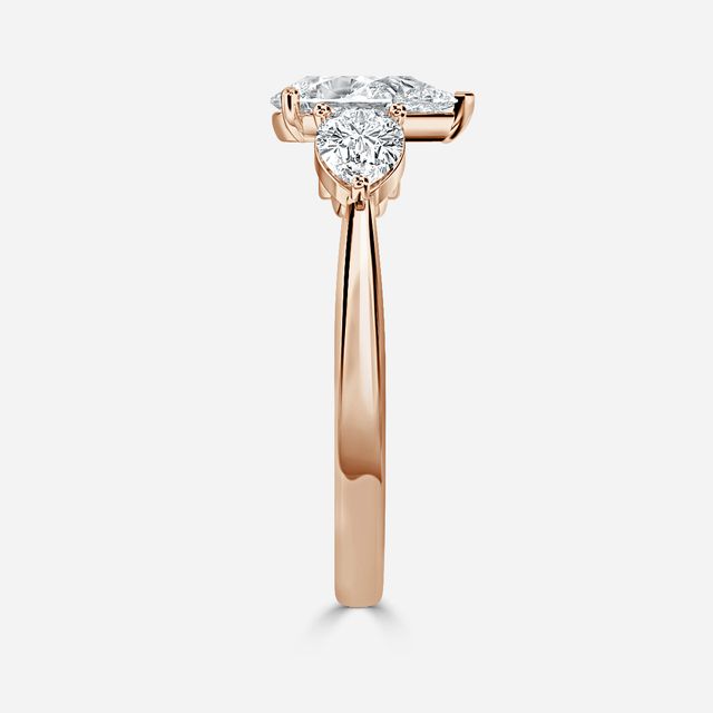 Vivian Rose Gold Engagement Ring