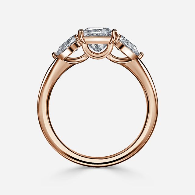Vivian Rose Gold Engagement Ring