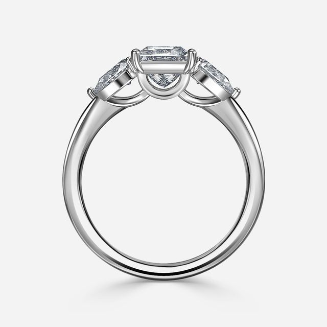 Vivian White Gold Engagement Ring