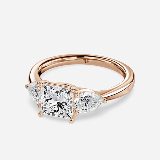 Vivian Rose Gold Engagement Ring
