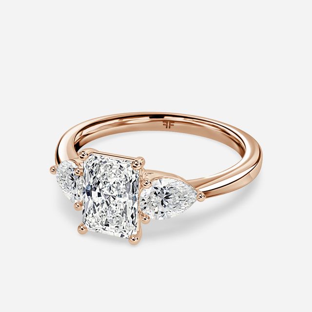 Vivian Rose Gold Engagement Ring