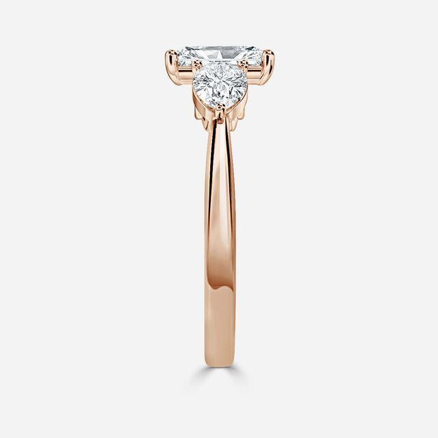 Vivian Rose Gold Engagement Ring