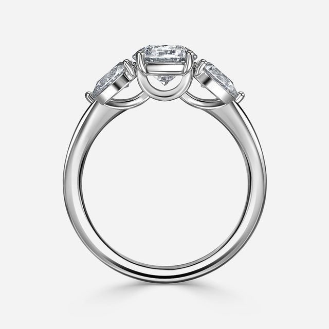 Vivian White Gold Engagement Ring