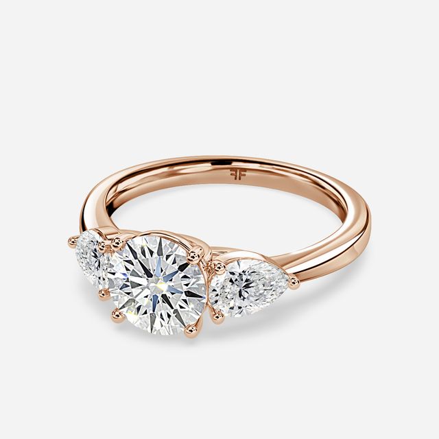 Vivian Rose Gold Engagement Ring