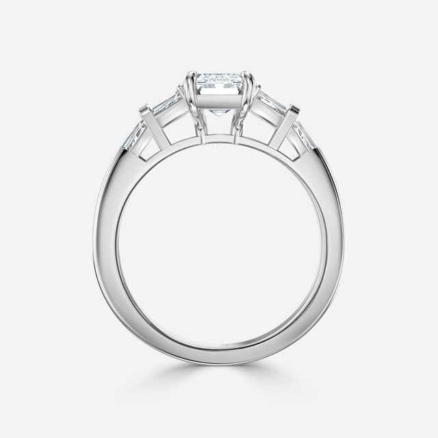Lillian White Gold Trilogy Engagement Ring