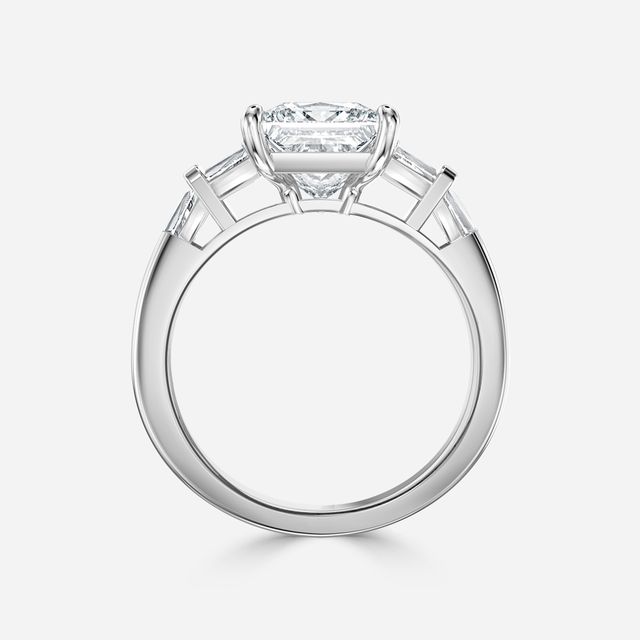 Lillian White Gold Trilogy Engagement Ring