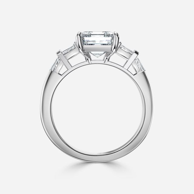 Lillian White Gold Trilogy Engagement Ring