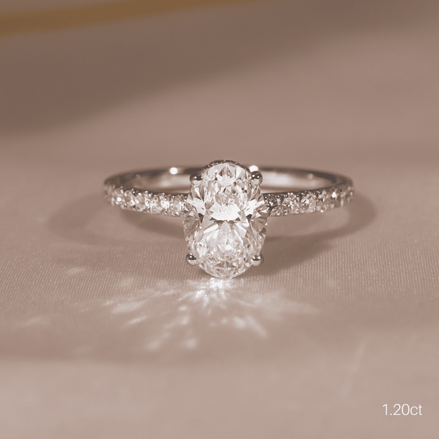 Sadie Platinum Engagement Ring