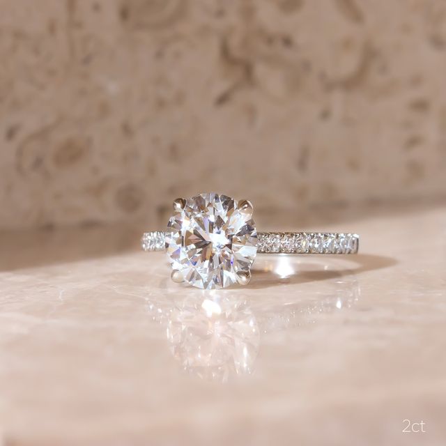 Jiani Platinum Engagement Ring