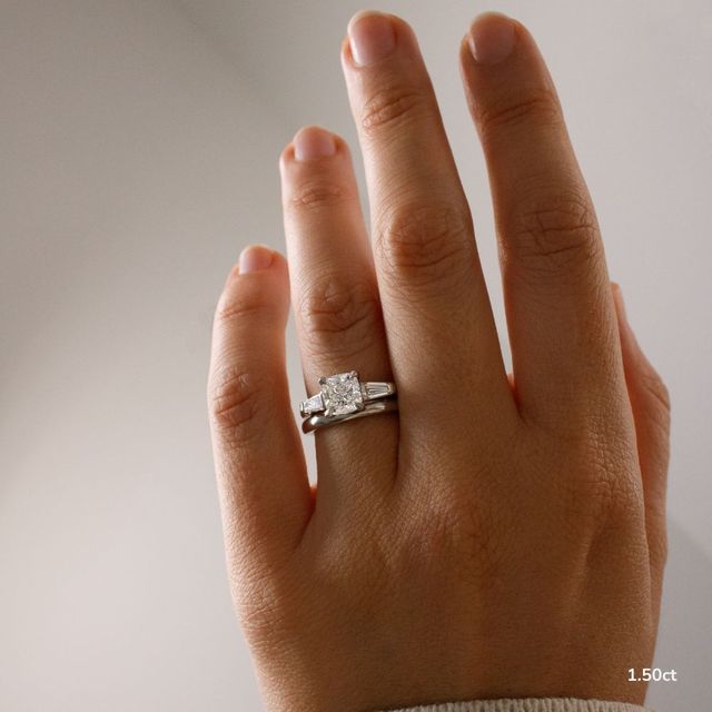 Kenzo White Gold Engagement Ring