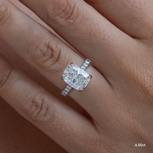Aisha White Gold Engagement Ring