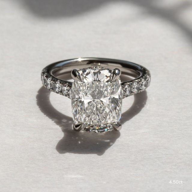 Aisha White Gold Engagement Ring