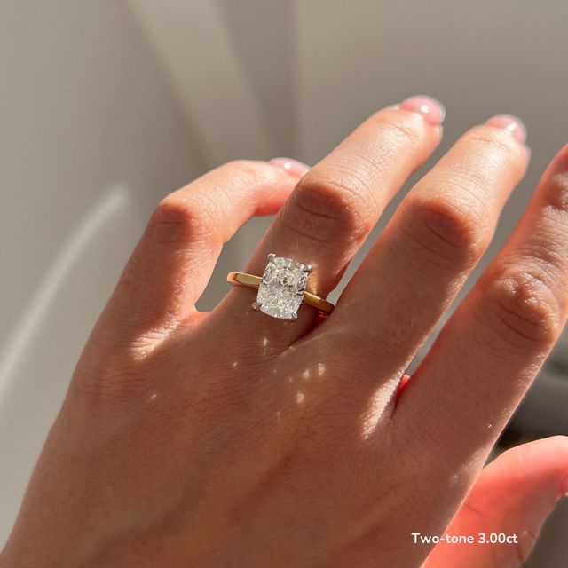 Geraldine Yellow Gold Engagement Ring