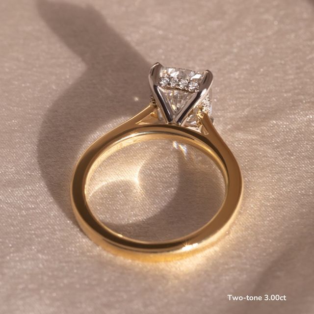 Geraldine Yellow Gold Engagement Ring