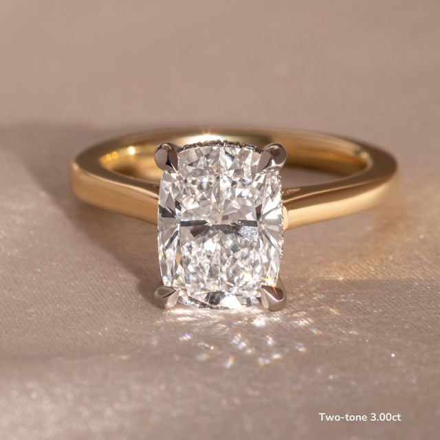 Geraldine Yellow Gold Engagement Ring