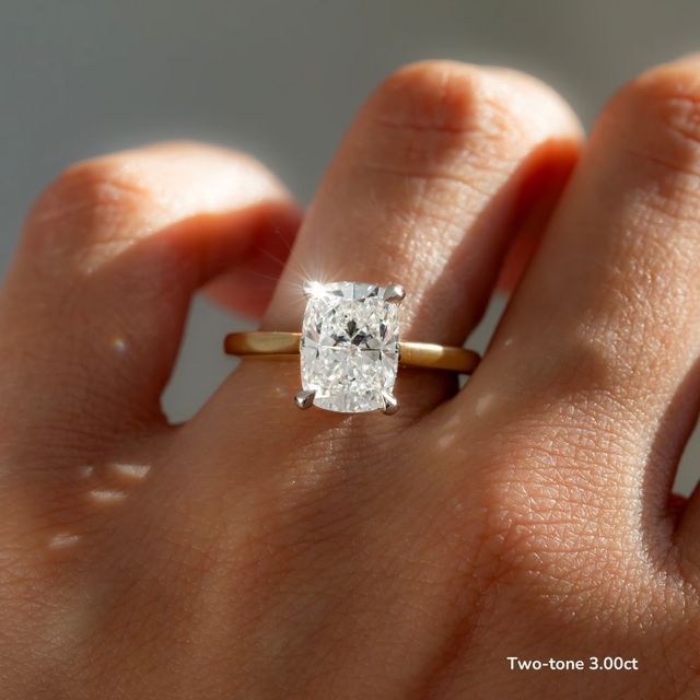 Geraldine Yellow Gold Engagement Ring