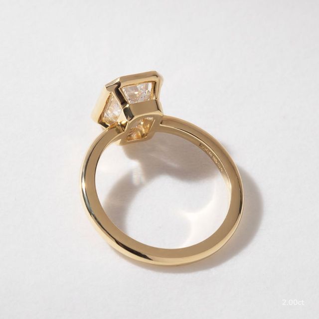 Chloe Yellow Gold Engagement Ring