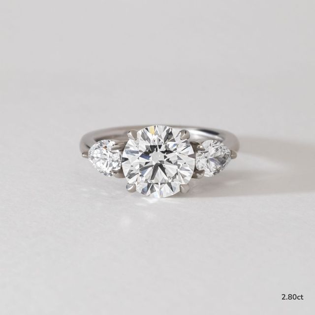 Nimi White Gold Trilogy Engagement Ring