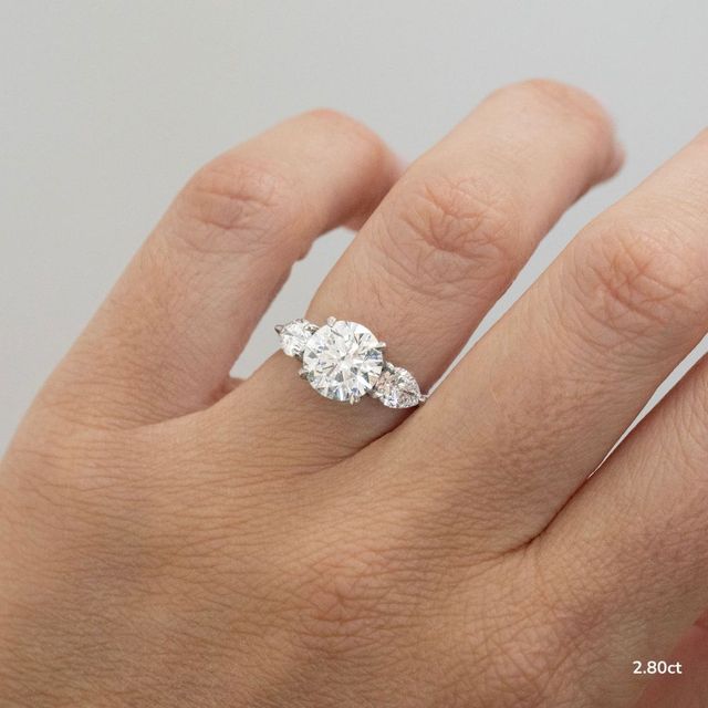 Nimi White Gold Trilogy Engagement Ring