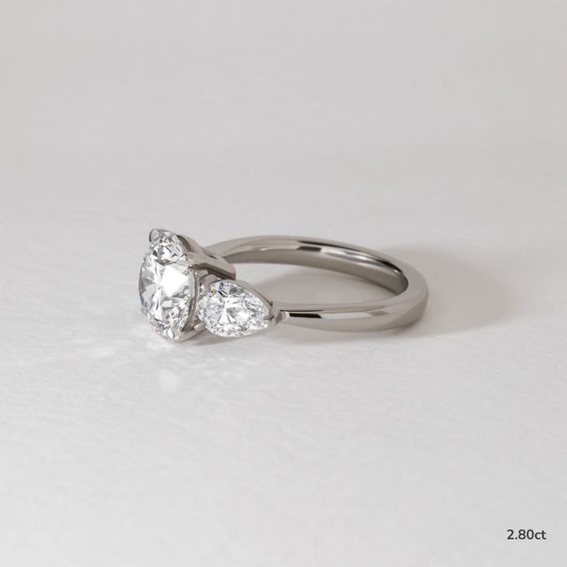 Nimi White Gold Trilogy Engagement Ring