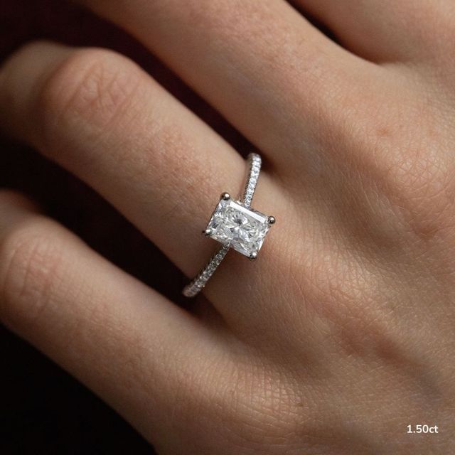 Aisha Platinum Engagement Ring