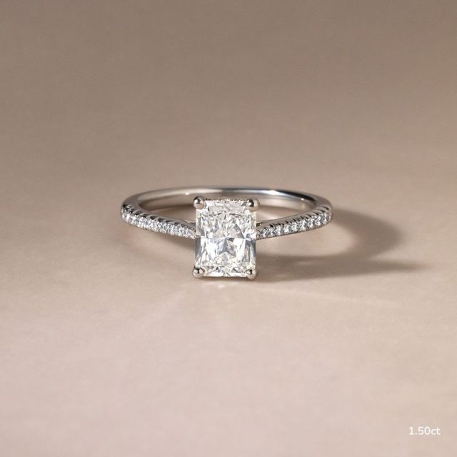 Aisha Platinum Engagement Ring